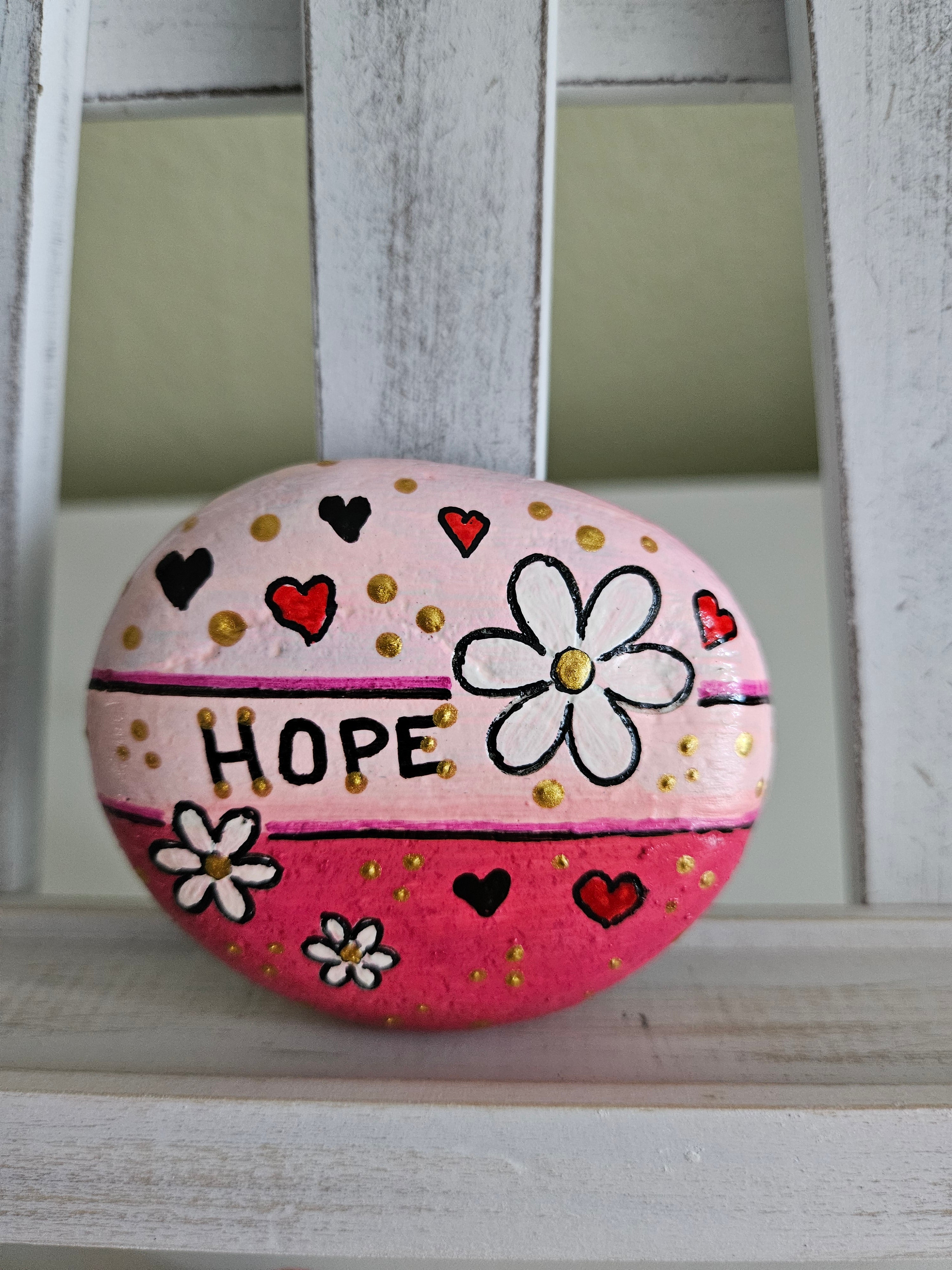 Cancer Awareness Keepsake – LOVE - HOPE - FAITH