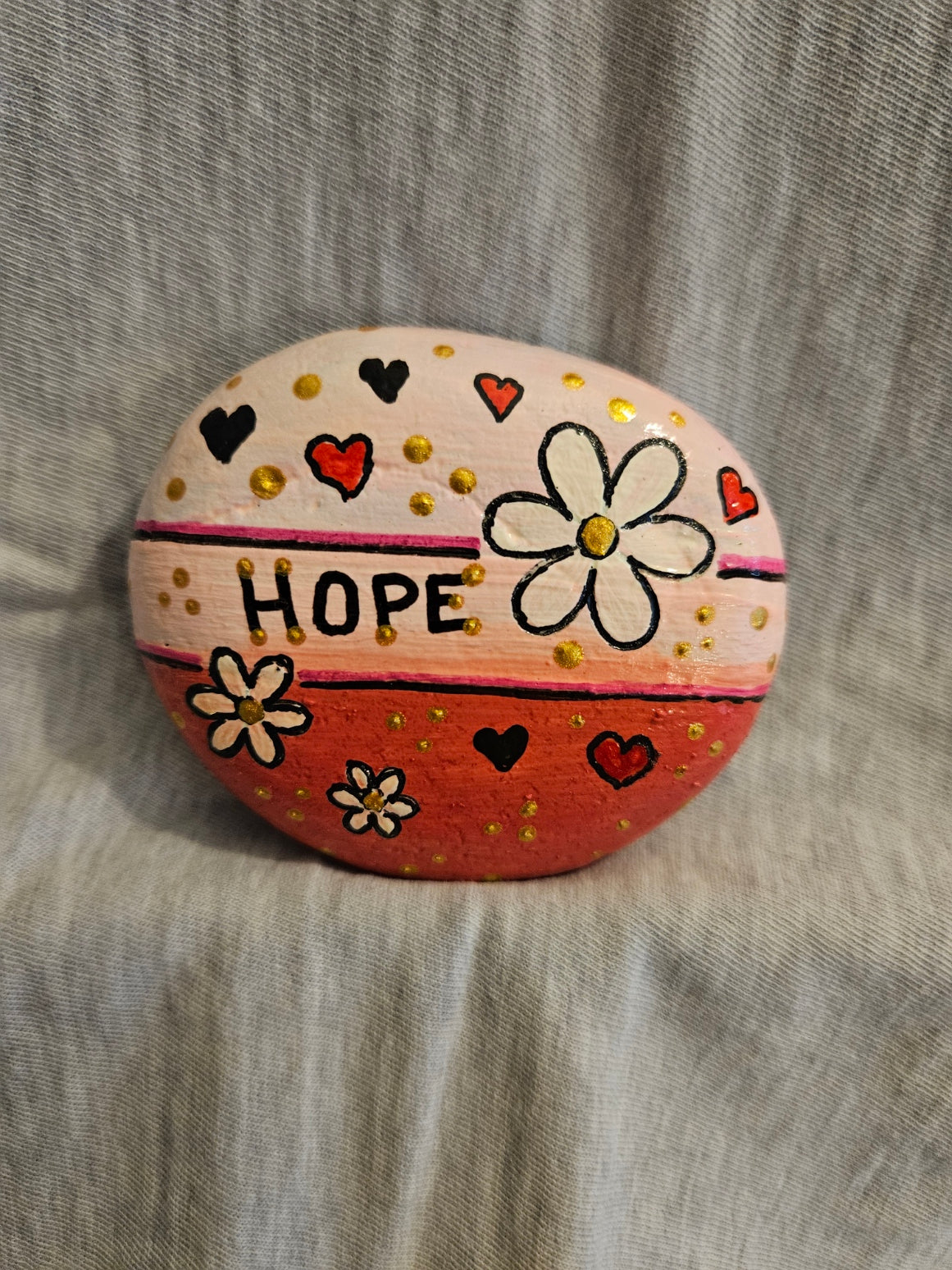 Cancer Awareness Keepsake – LOVE - HOPE - FAITH