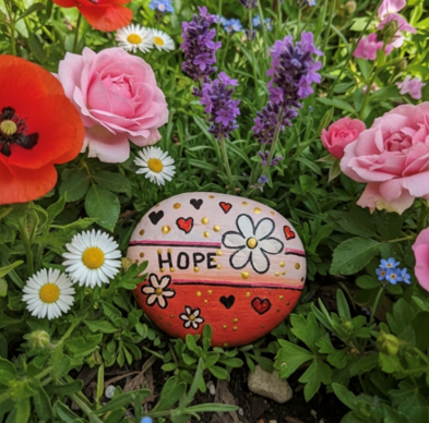 Cancer Awareness Keepsake – LOVE - HOPE - FAITH