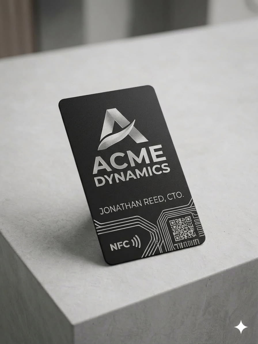 NFC Cards — Your Last Business Card!